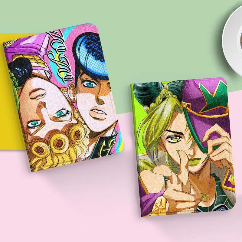 

JoJo Bizarre Adventure Color For Vivo IQOO Pad Pad2 Pad3 Pad5 Air SE Pro 11 11.5 12.1 12.3 13 inch Foldable Cover Tablet Case