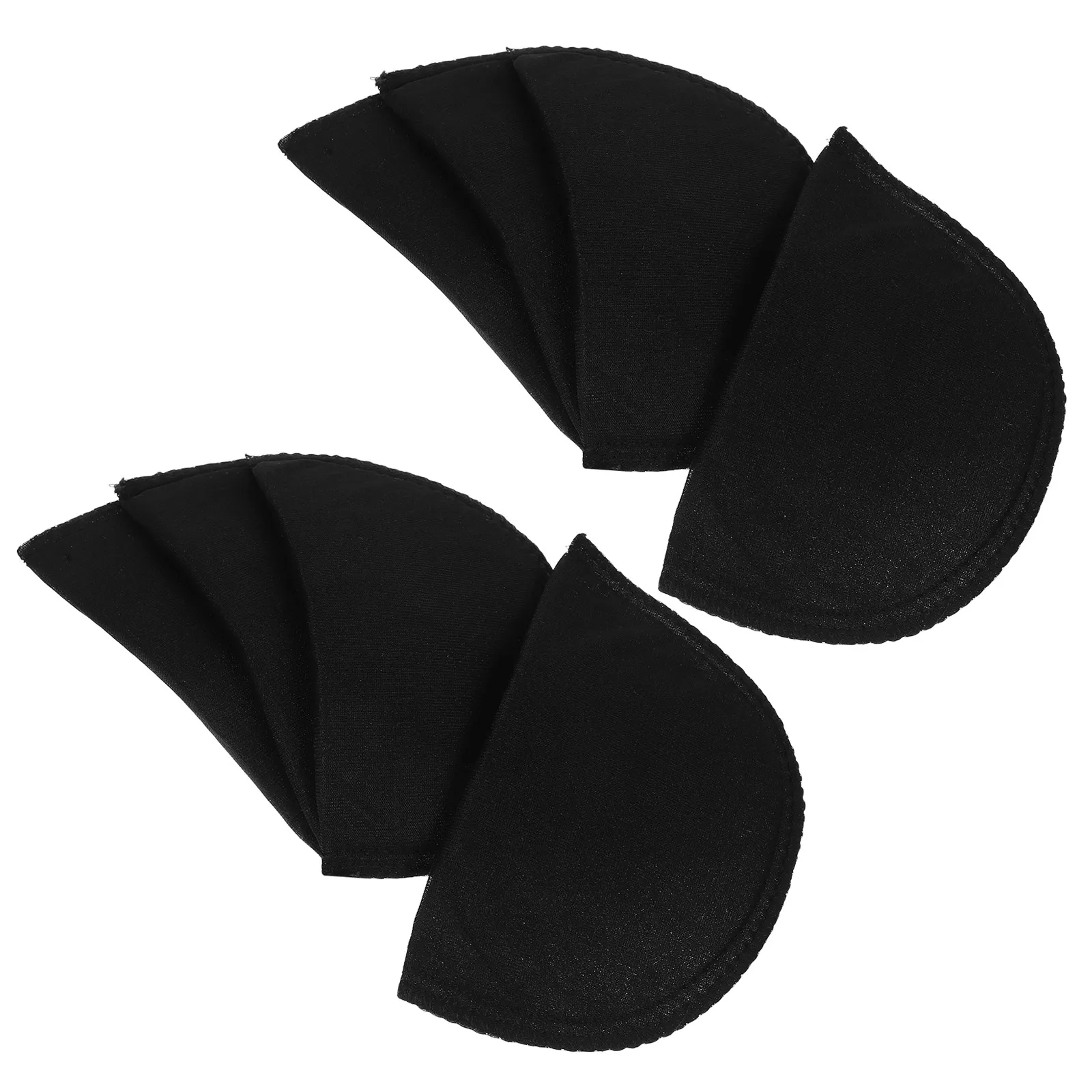 

4 Pair Shoulder Pads Breathable Sponge Womens Clothes Cosplay High Elasticity Soft Comfort Enhance Lines Professional Charm