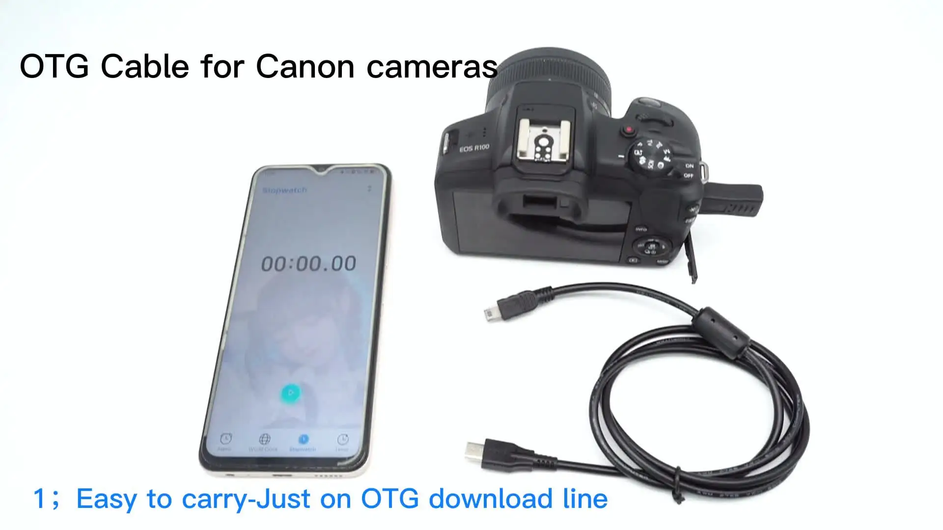 Cavo OTG Mini 8-Pin A USB-C 1,5m Per Fotocamere | Trasferisci Foto Su Android Compatibile Con Sony, Nikon, Fuji, Olympus - 2