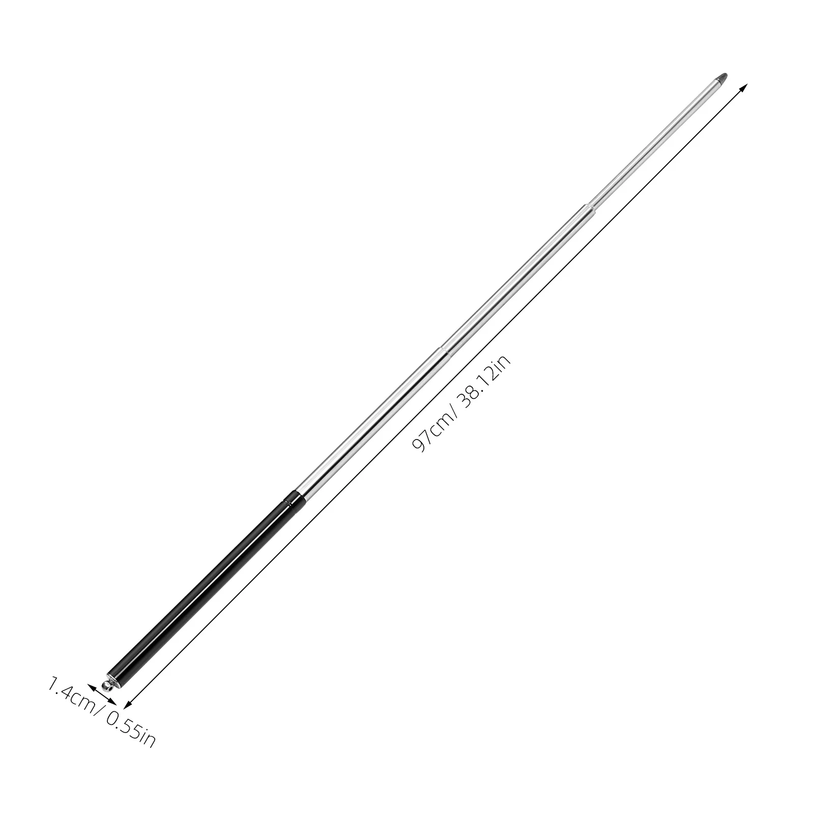 

Retractable Expandable Classroom Pointer Stainless Steel Handheld Whiteboard Teaching Presenter for Lectures Speeches