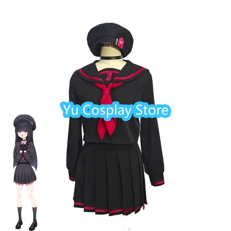 Game Blue Archive Nakamasa Ichika Assistant Cosplay Costume Cute Sailor Dress Suit With Hat Halloween Party Outfits Custom Made