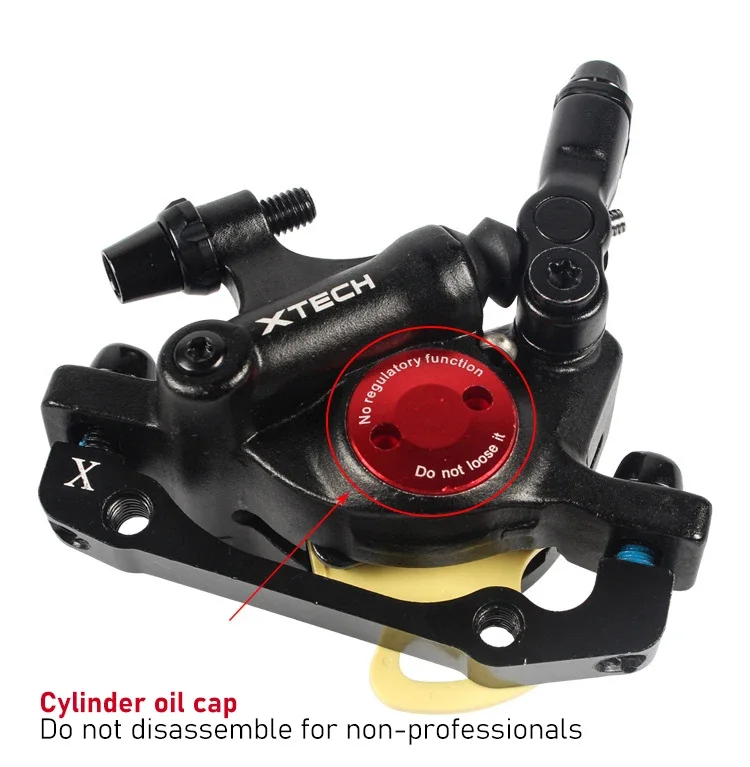 ZOOM XTECH HB100 MTB Ölscheibenbremse Hydraulische Scheibenbremse Bremszüge Bremssättel Vorne & Hinten G3 Rotorblätter 120/140/160/180MM MT200 M315 – Detail 6