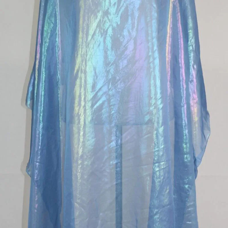 Bronzing Colorful Chiffon 30D Fabric Soft Breathable DIY Dress Fabric