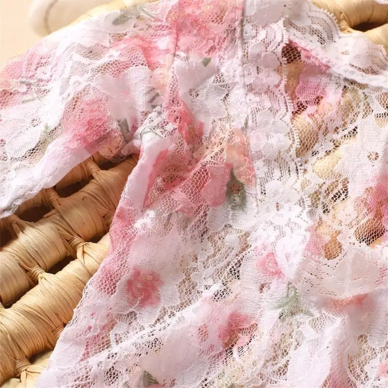 

E06F новорожденные кружевные новорожденные наряды на наряды девочка -вечеринка