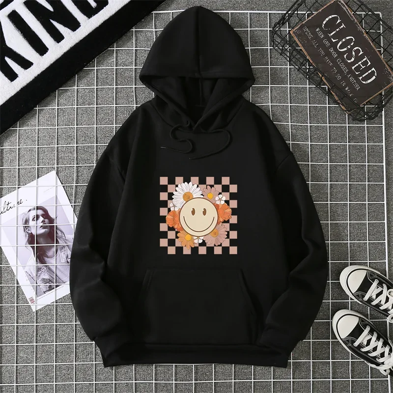 

Men's and Women's Plus Size Printed Top, Loose Casual, Soft, Comfortable and Breathable, Outdoor Sports Loose Pullover Hoodie