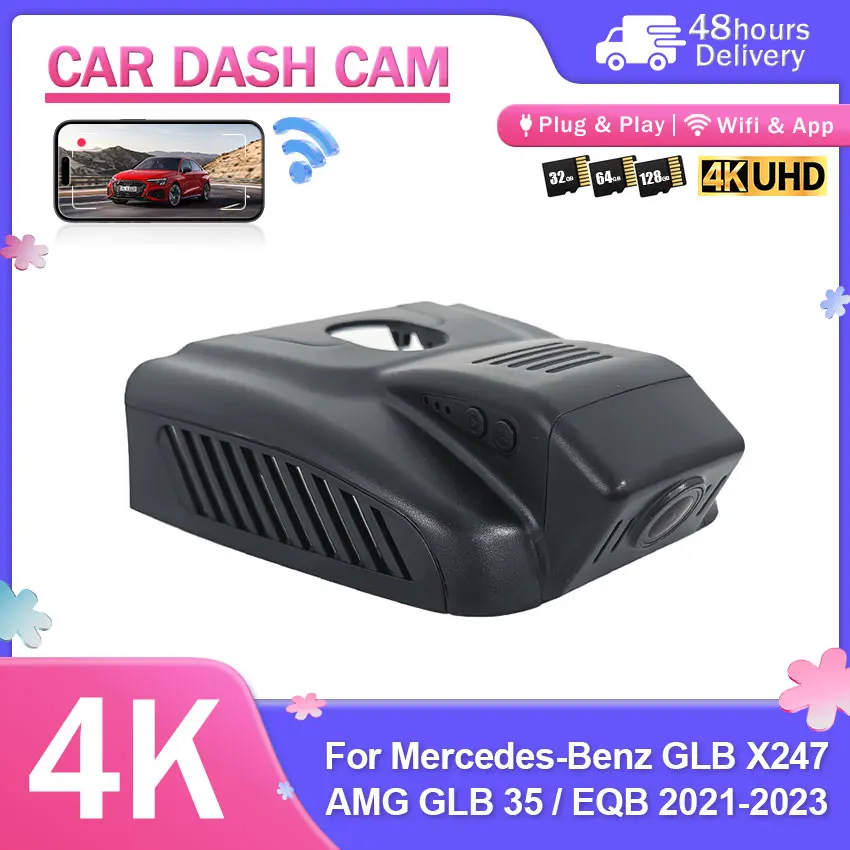 Plug and Play Car DVR Dashcam Camera Video Recorder For Mercedes-Benz GLB X247 / AMG GLB 35 / EQB 2021-2023