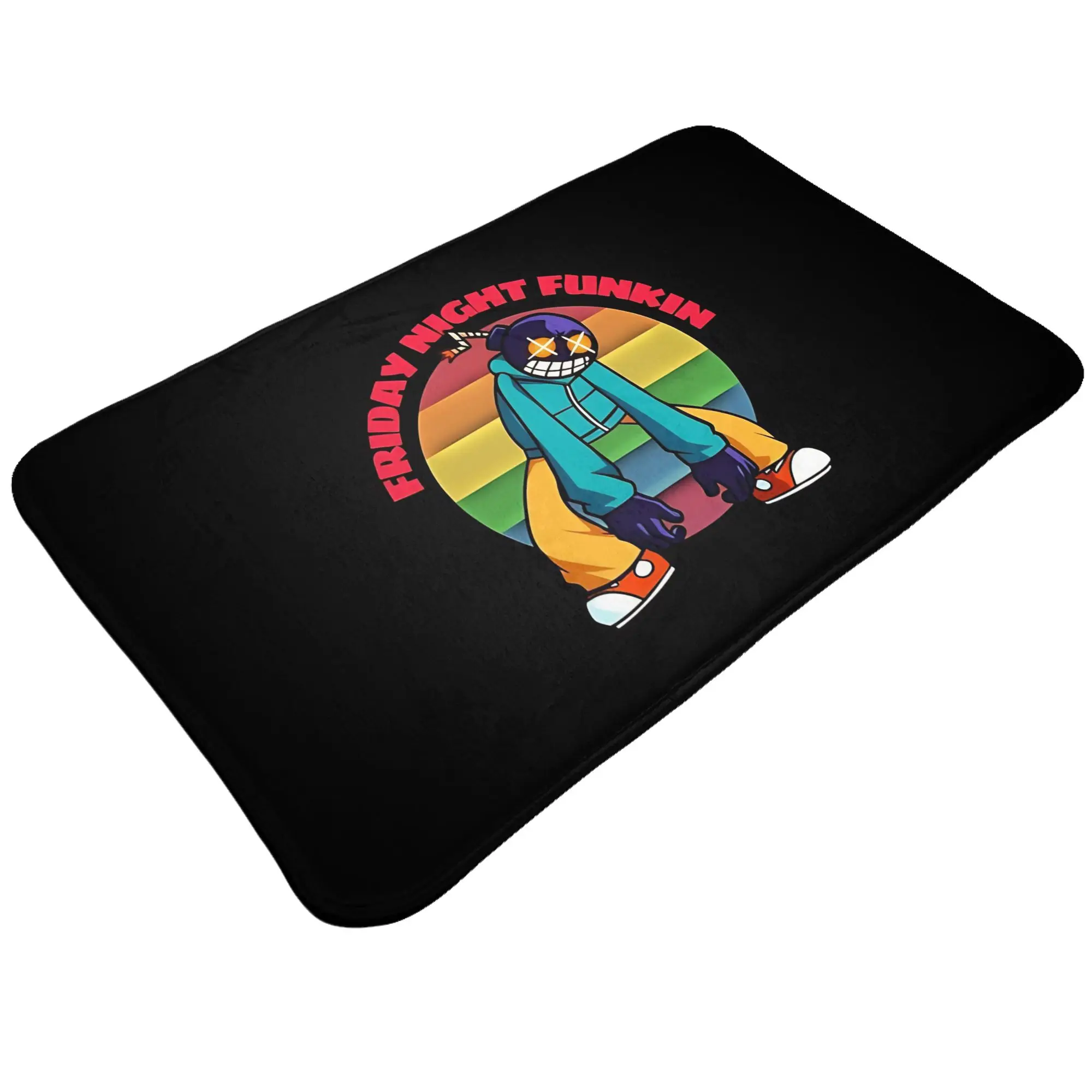 Friday Night Funkin whitty best character fnf     Decorations Bath Mat FNF Doormat Kitchen Carpet Balcony Rug Home Decor
