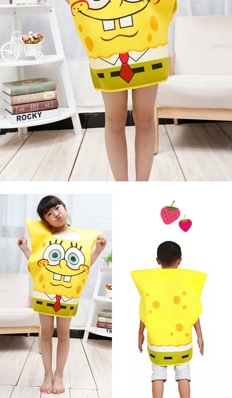 Anime Halloween Children\'s Day SpongeBob SquarePants Patrick Performance Costumes Clothes Carnival Party Dressing Fashion Trends