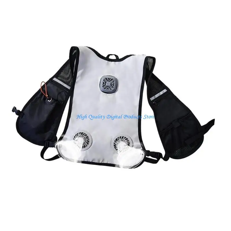 U2JE Summer Cooling Work Vest with Secure Pockets and Breathable Fabric Comfort