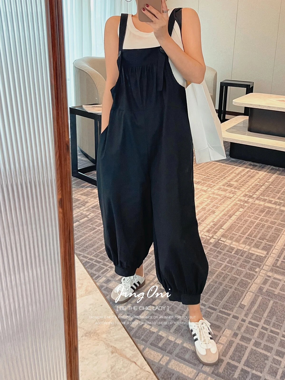 Overalls Wide Pants Y2k Trousers Woman Clothing Summer 2024 Korean Style Fashion Youthful Cargo Beach Chic High Waist Baggy New