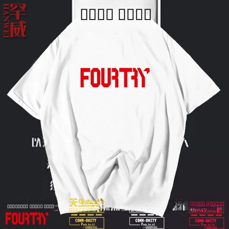 

Faionable Casual ort Sve T-irt ex f Sve Summer Cotton Knitted round Ne Print Top for Youth And Teens