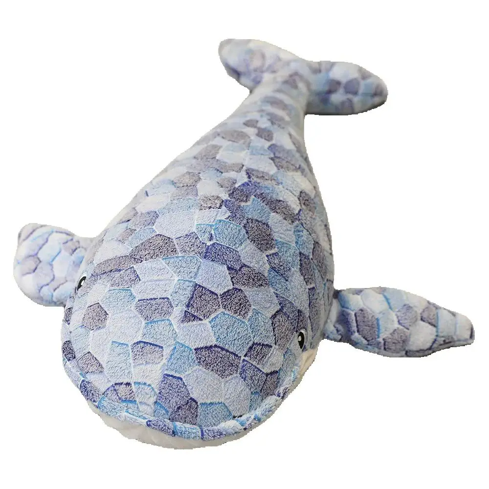 

50CM Down Cotton Whale Plush Doll Throw Pillow Soft Sea Creature Creative Ocean Give Your Child A Birthday Christmas Present