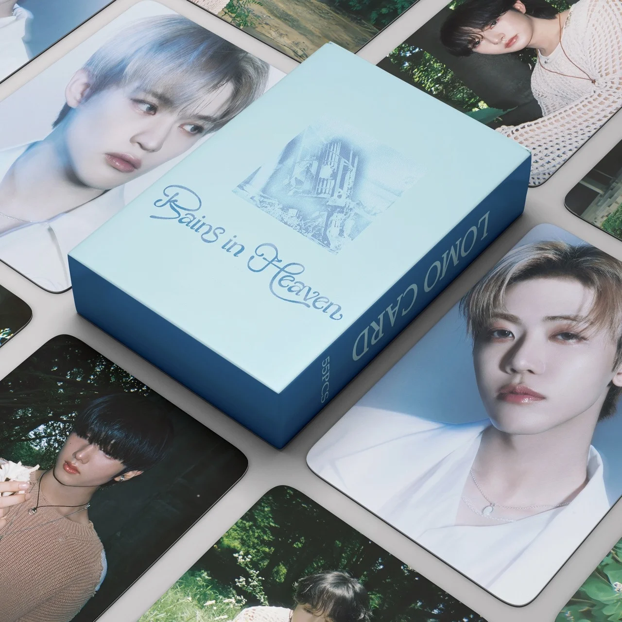 55Pcs/Set KPOP Idols JAEMIN Jisung When I’m With You Boxed Laser Card High Quality INS Style Postcards Jeno RENJUN HAECHAN Gifts