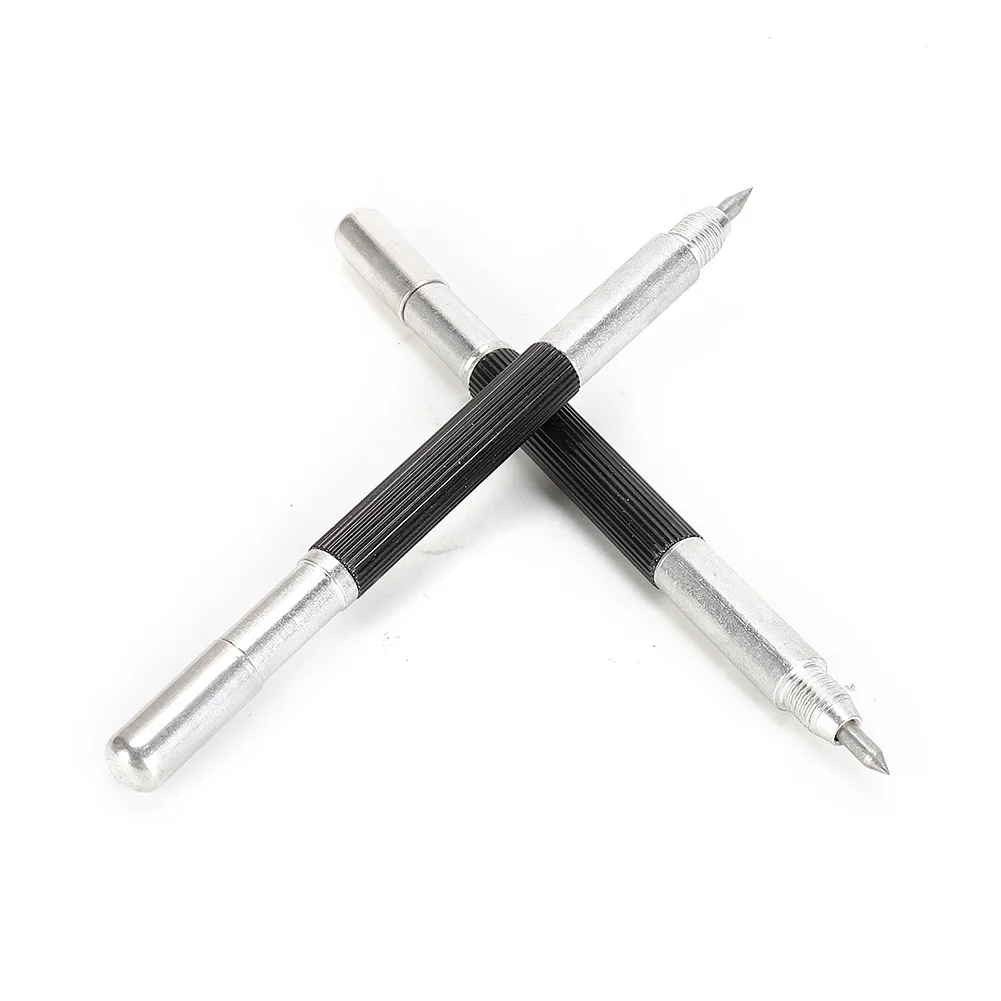Double Ended Lettering Pen, Tungsten Carbide Tip, 3mm, 9mm Head Length, 2 Piece Tools