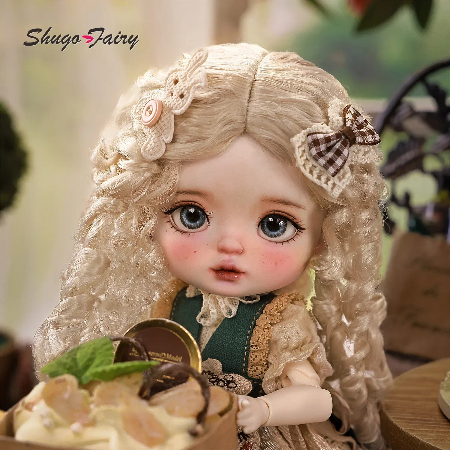 ShugaFairy Plums Bjd Doll 1/6 Head Omelet Body Village Garden Style Joint Body Baby Toys Girls BJD Dolls