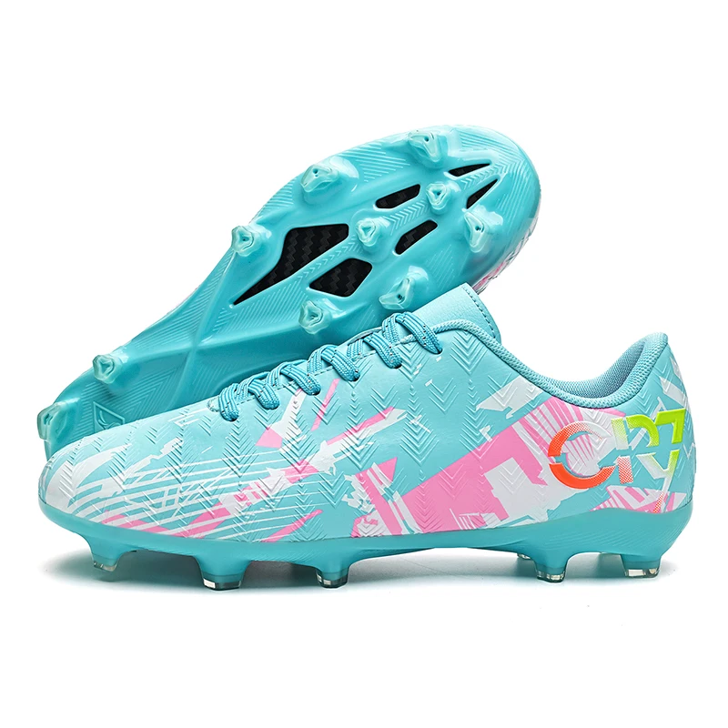 

Original TF/FG Football Boots Training Men's Artificial Grass Soccer Cleats Field Futsal Soccer Shoes Men Football Shoes for Kid