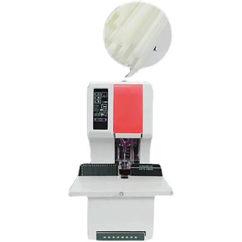 Wd-8105 Automatic Riveting Tube A4 Size Financial Binding Machine
