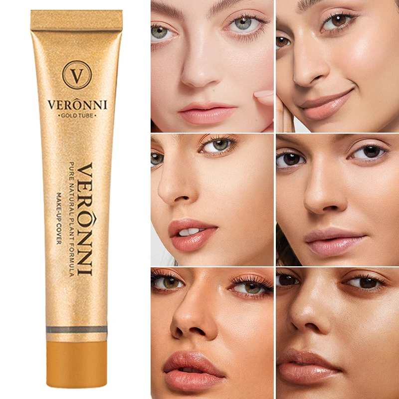 Correcteur liquide imperméable, 14 couleurs, hydratant, mat, haute couverture, longue durée, léger, fond de teint multi-usage