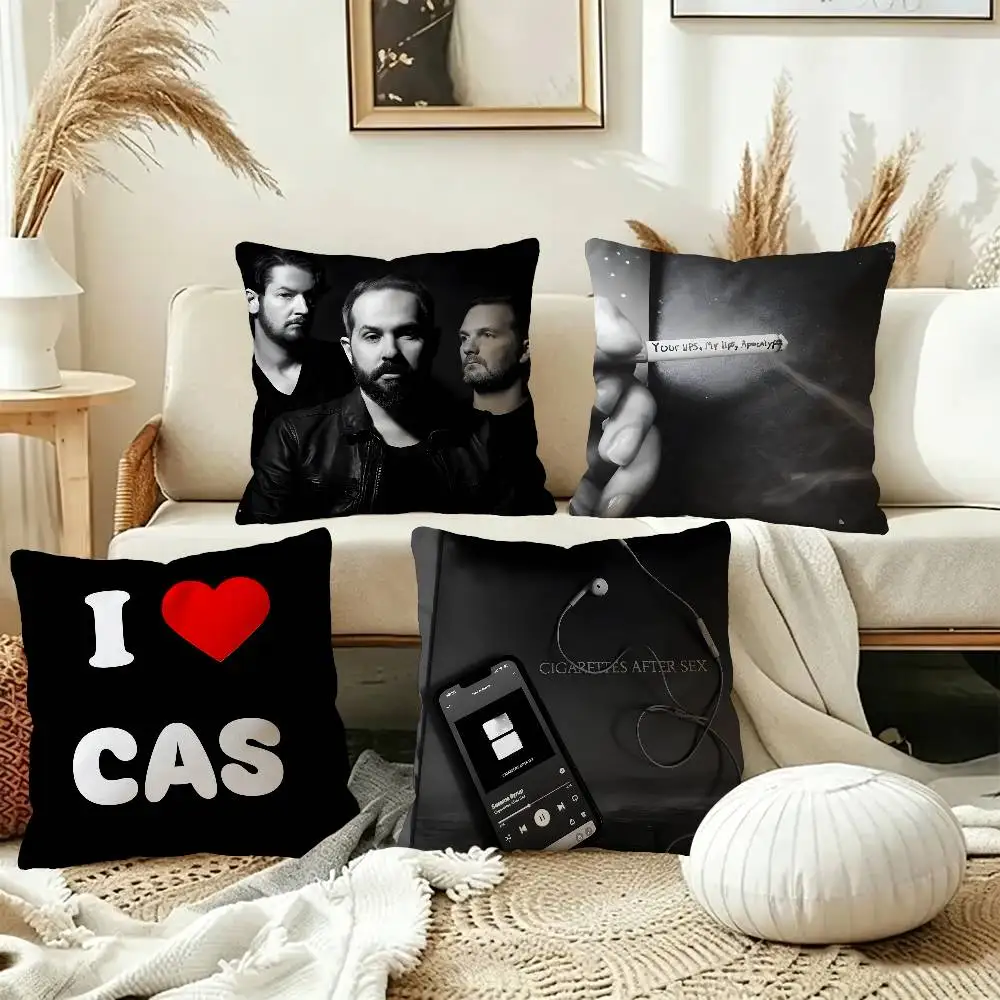 Cigarettes After Sex Personalized Pillow Cover Kids Bedroom Wild Party Decor Pillowcase kid Birthday shower Gift