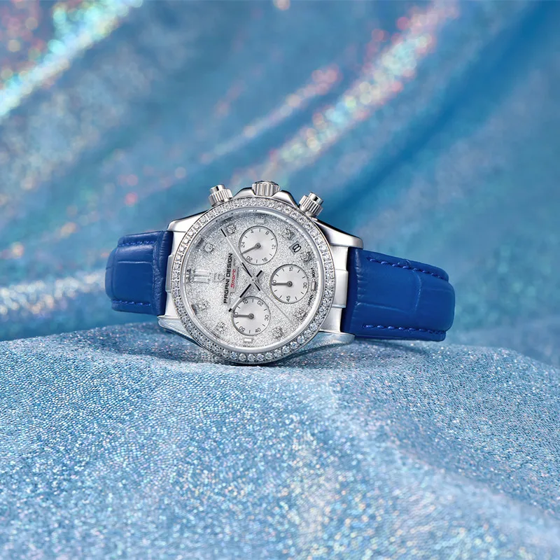 PAGANI DESIGN Brand Fashion Watch Ladies Luxury Diamond Girl Gift Quartz Wristwatches Waterproof Luminous for Women Reloj Mujer