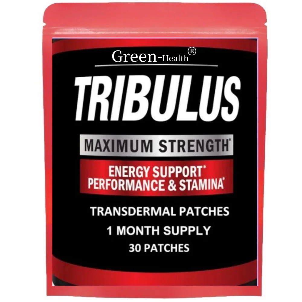 

Tribulus Terrestris Extract Transdermal Patches Energy Booster with Estrogen Blocker 30 Patches One Month Supply