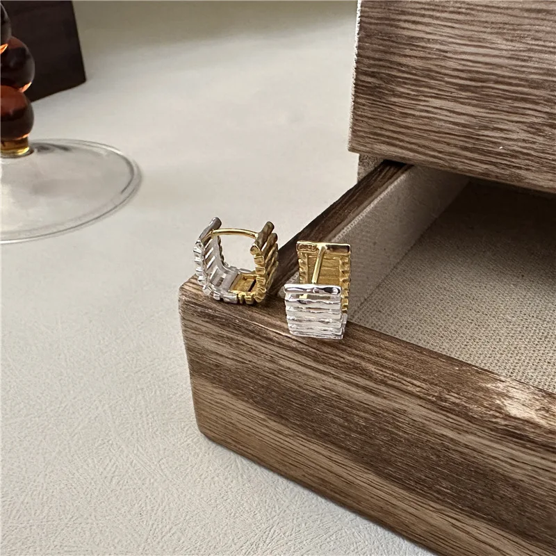

925 Sterling Silver Romantic Fashionable Korean Unique Design Earrings