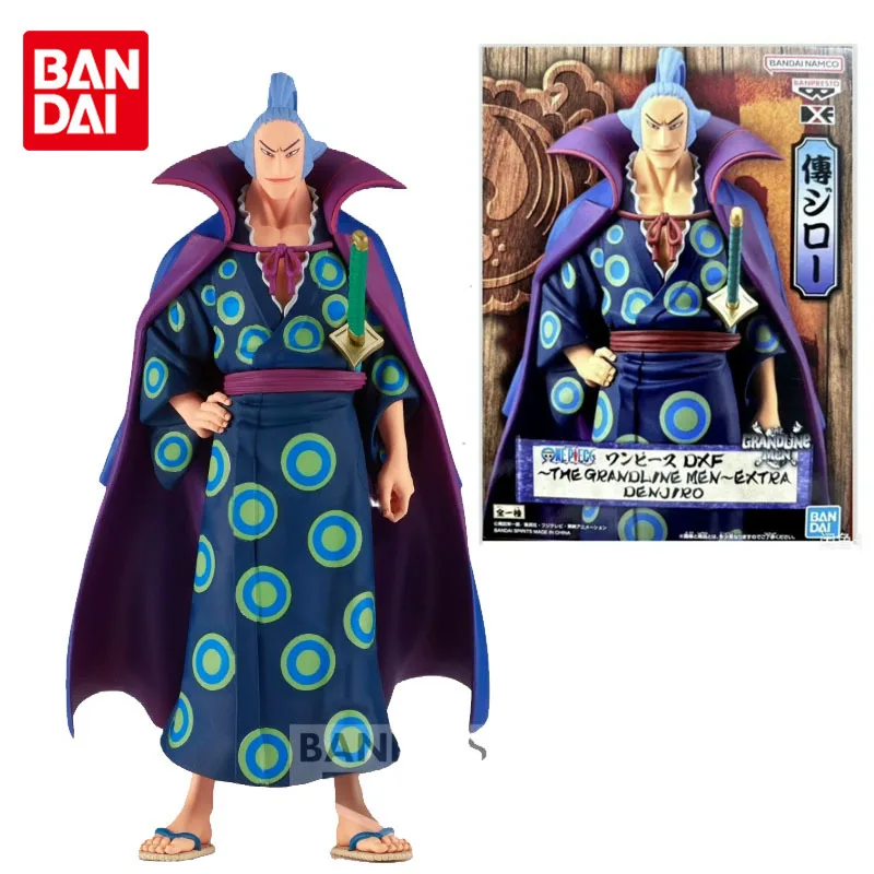 

In Stock Bandai Original ONE PIECE DXF Denjiro Anime Action Figures Toys for Boys Girls Kids Gift Collectible Model Ornaments