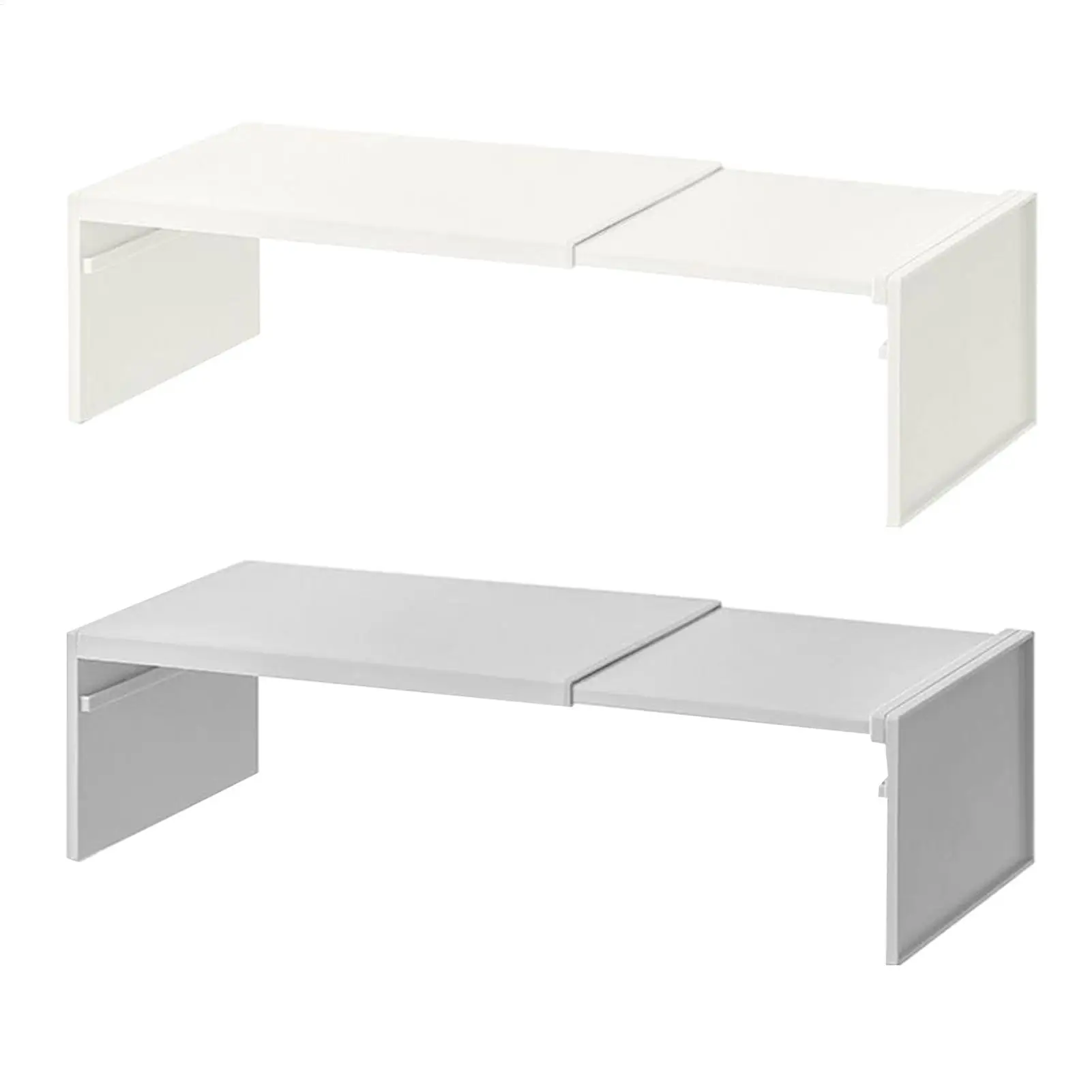 Retractable Kitchen Shelf Household Stackable Vertically Layered Storage Rack For Storage Cabinets Sinks Shoe Cabinets Wardrobes
