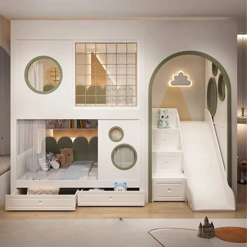 

Luxuce Simple Kids Beds Safety Expandable Normal Custom Single Kids Bed Princess Girls Design Lettino Per Bambini Furniture Home