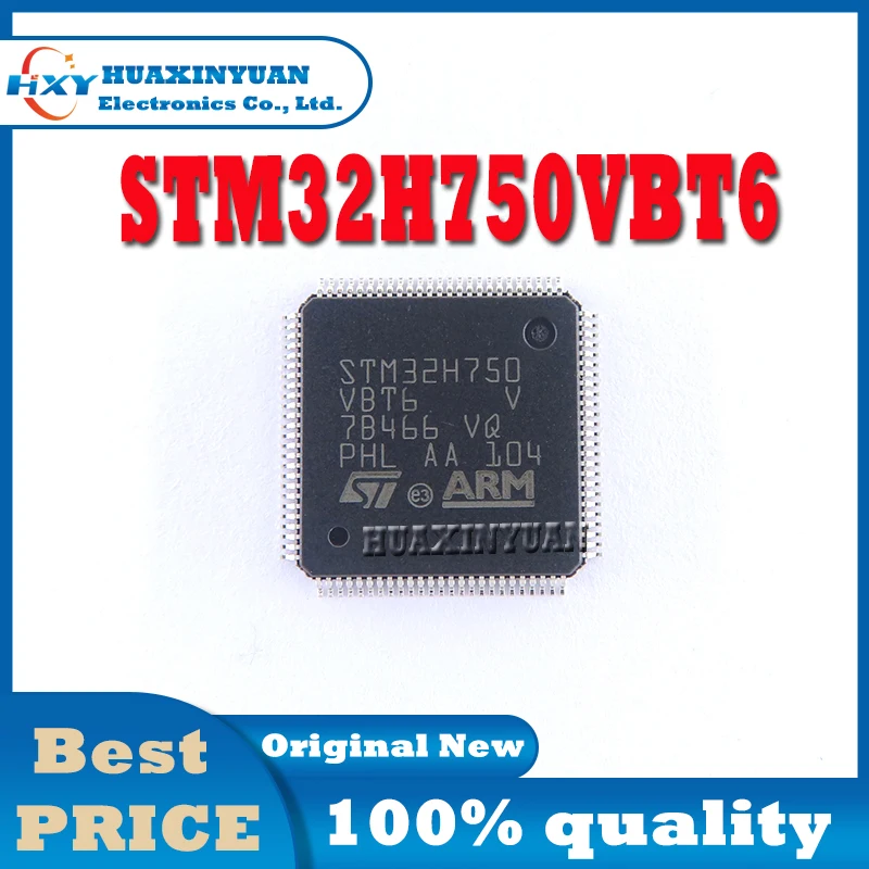 1PCS/LOT STM32H750VBT6 STM32H7 STM32H STM32H750 STM32H750VB STM32H750VBT LQFP100 STM STM32  New and Original Ic Chip In Stock IC