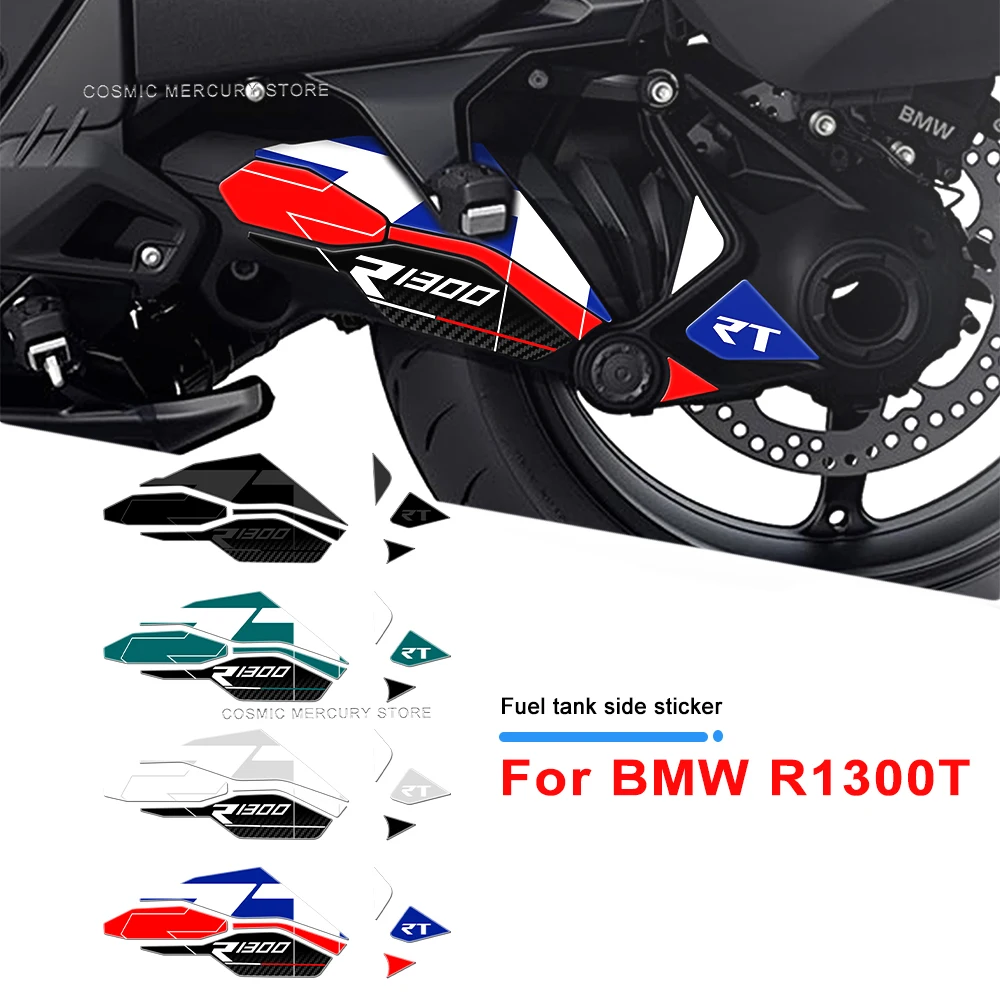 

Motorcycle Accessories Tank Pad Sticker Kit 3D Resin Waterproof Protective Sticker Swingarm Protection Kit For BMW R1300RT rt
