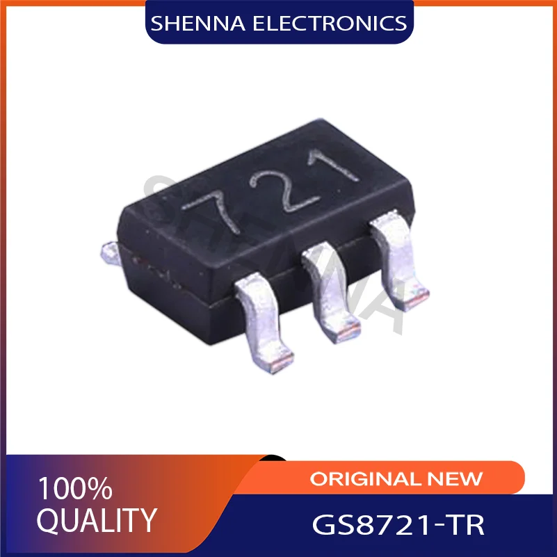 10PCS/Lot  GS8721-TR  Marking Code 721  Package Specifications  SOT-23-5 Audio Power Amplifier ICs