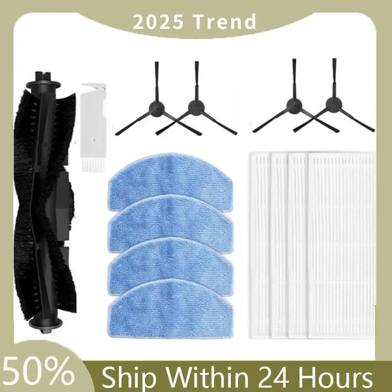 

A75X Top Parts For Tikom G8000/G8000 Pro / Honiture G20/G20 Pro Vacuum Cleaner Main Side Brush Hepa Filter Mop Cloth