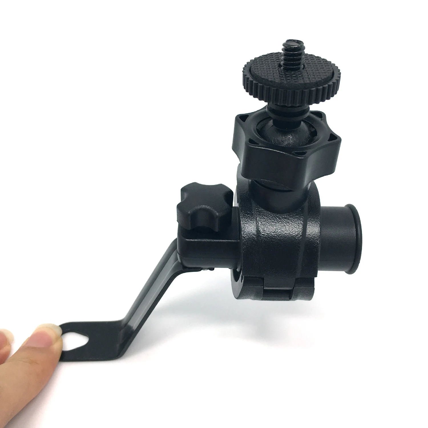 High Quality 2Pcs 10Mm Bolt Motorcycle Mirror Extender Mount Cell Phone Conversion Extension Mount Bracket Adapter For 22Mm 8/7