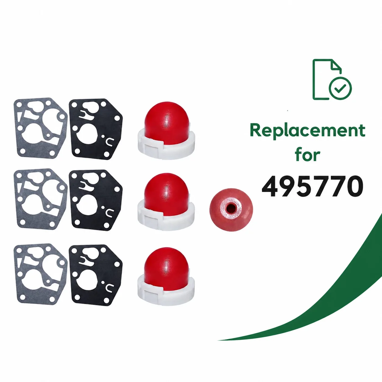 Primer Bulb Kit For Tecumseh 10A902 10A982 98902 98982 Simplicity 1709322 Home Depot 279640 495770 272372 281028 795083 5083H