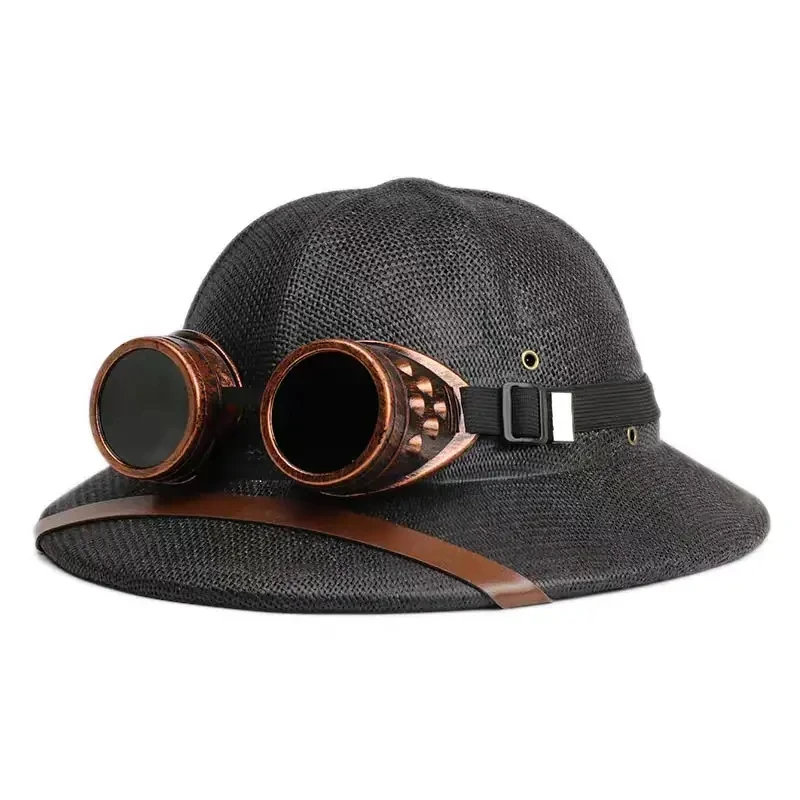Herren-Sonnenbrille, Punk-Sonnenbrille, modischer Ritter, dekorative Brille, Festival-Dekorationen und Dekorationen – Detail 3