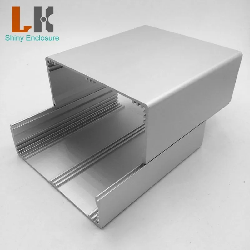 

LK-ALS43 Diy Anodize Enclosure Aluminum Extrusion PCB Housing Box Electronic Shell Aluminum Electronic Enclosures 83x120x155mm