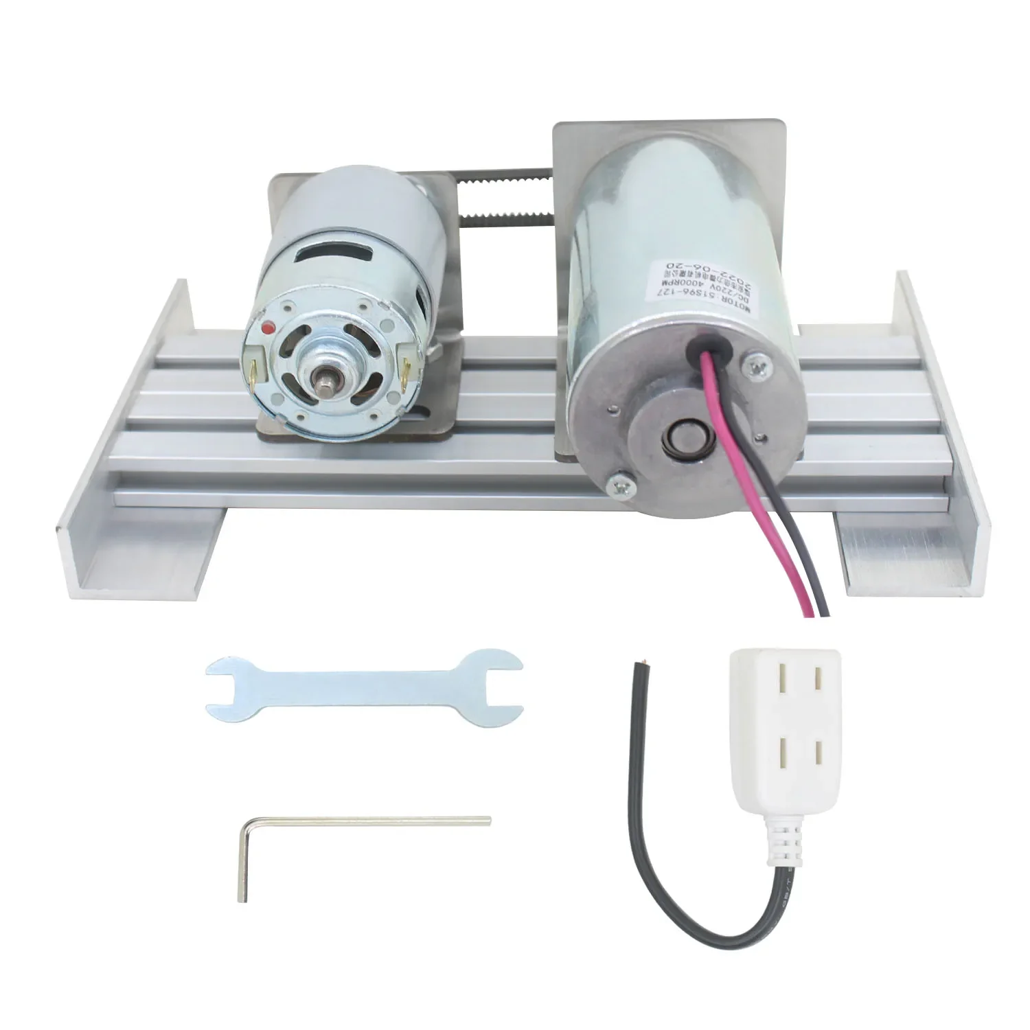 

Generador Motor CC sin Escobillas Imán Permanente 220 V, Motor Alto Voltaje Rotor Interno Silencioso con Doble