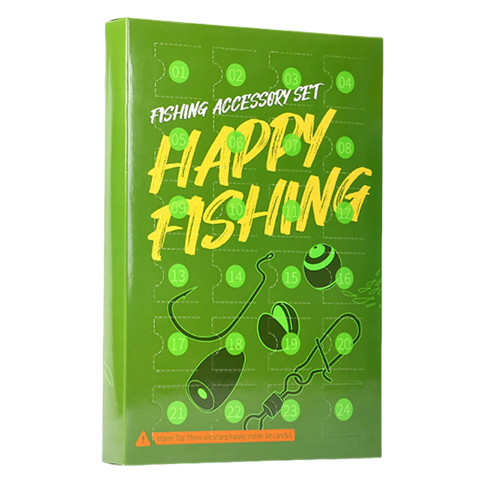 يختتم الموقت بصوت عال 2025 الصيد تقويم القدوم للرجال الكبار الصيادين المراهقين الأطفال عيد الميلاد التقويم 24 قطعة هدية Wg1600 #3