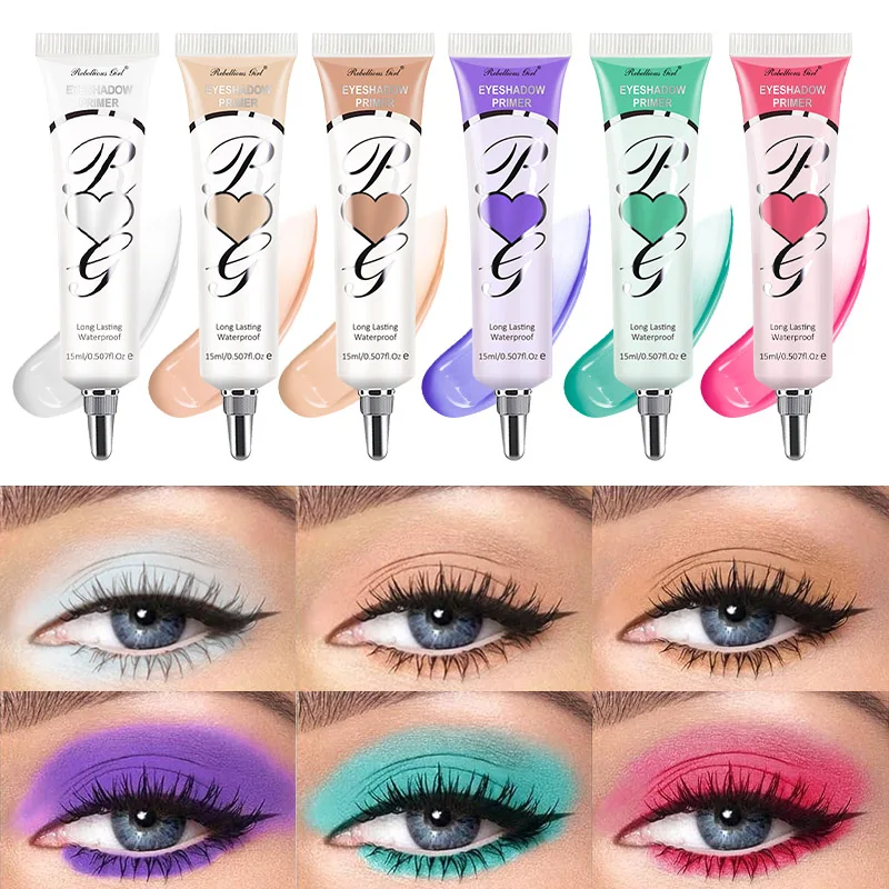 Matte Eyeshadow Primer Cut Crease Essential Silky Pigment Color Intensity Enhancing Crease Proof Long Lasting Sweat Resistant