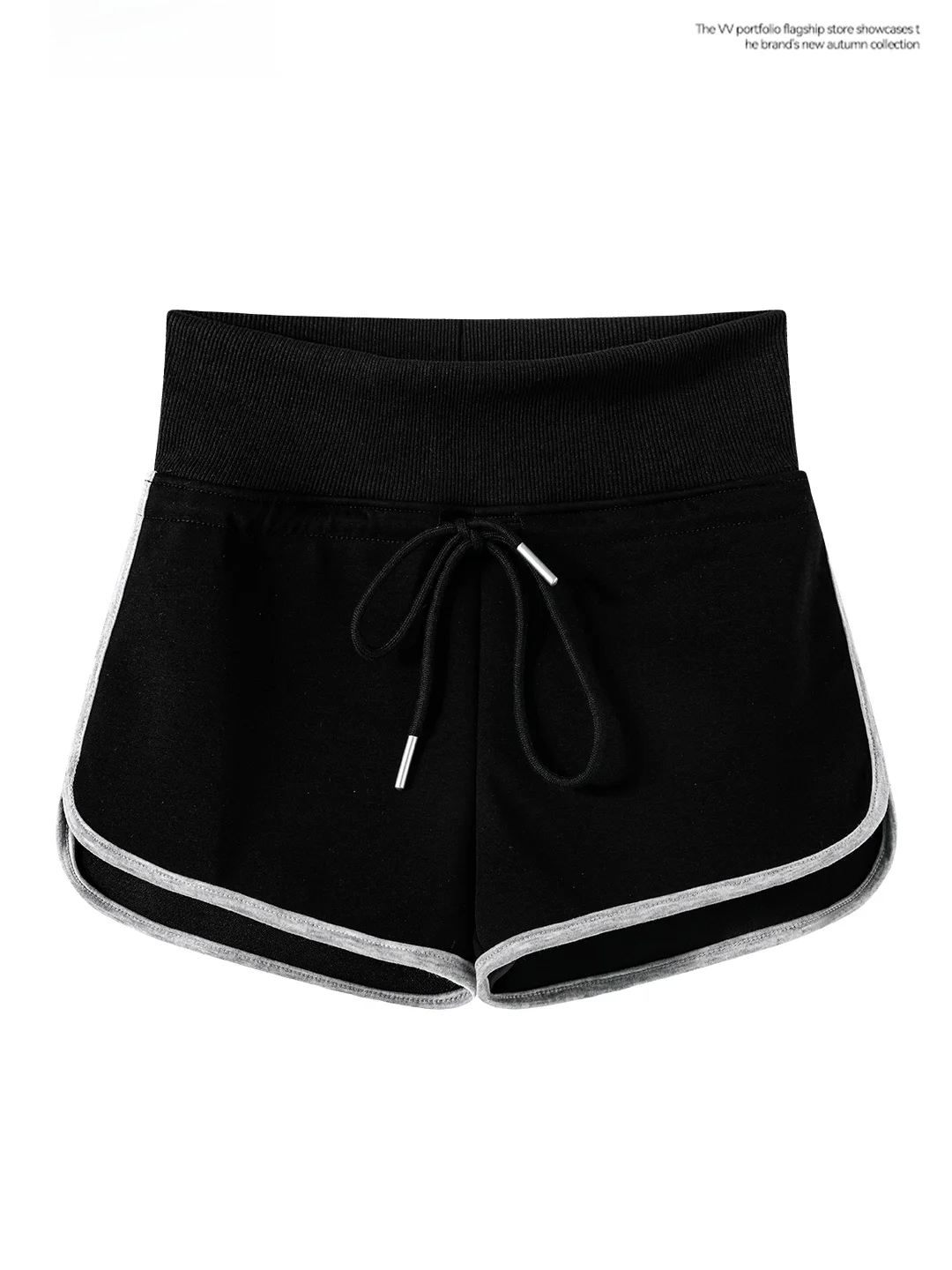 

American Style Spicy Girl High Waist Women's Short Pants Summer Slimming Sporty Style Trousers Black Pure Desire Chic Base La...