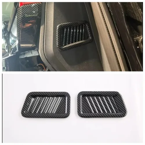 Imagen 2 del producto Para Ford F150 F-150 Raptor 2021 2022 2023 accesorios LHD AC salida de ventilación luces de cabeza interruptor de lámpara botón soporte estilo de cubierta