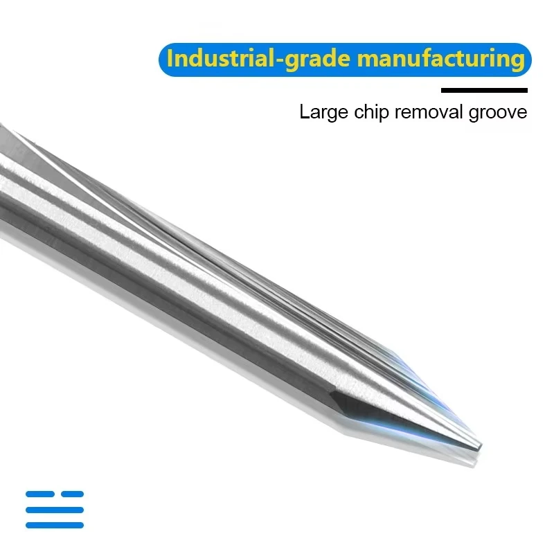 4mm haste 2 flauta reta v bits 15/20/25/30 graus v forma gravura bits ponta 0.3-1.0mm cnc escultura v bits fresa