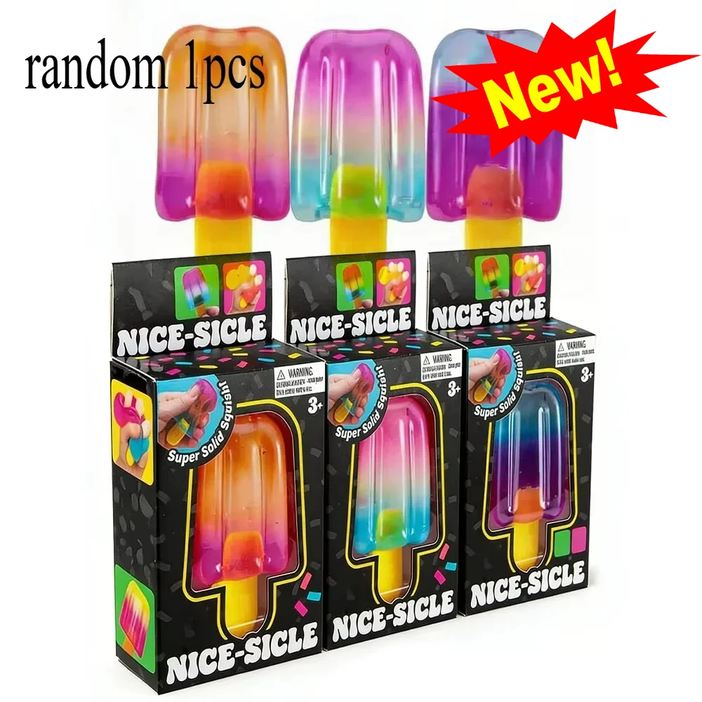 

Schylling Needoh popsicle blind box Cube Sensory Stress Relief Squishy Cube Anti-Anxiety Squeeze Object for birthday gift toy