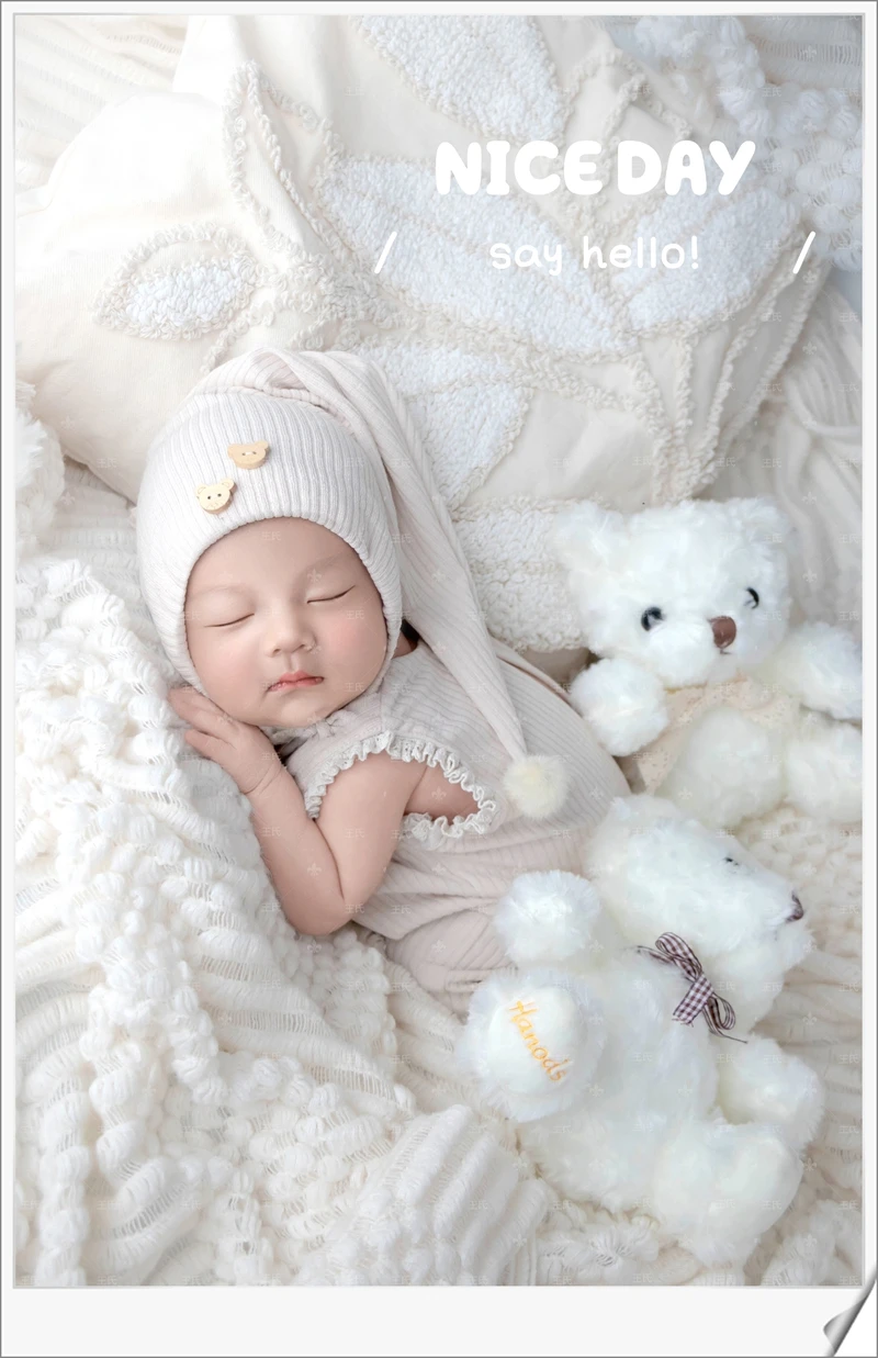 Newborn photography props baby photography clothes baby full moon photography clothes déguisement bébé  아기 코스프레