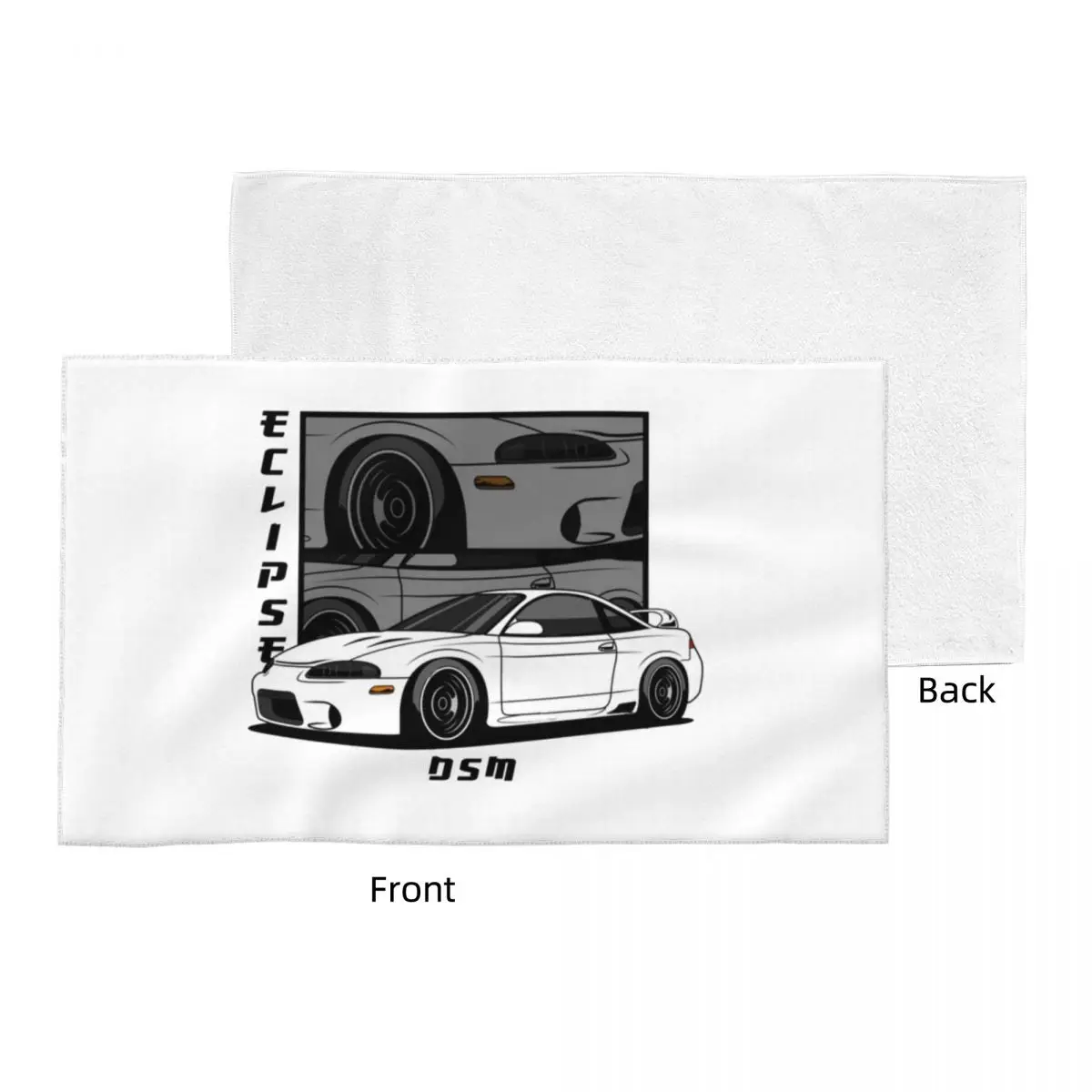 Custom Eclipse 2G DSM Red Soft Face Towel Quick Dry Pool Bath Cotton Towels Breathable