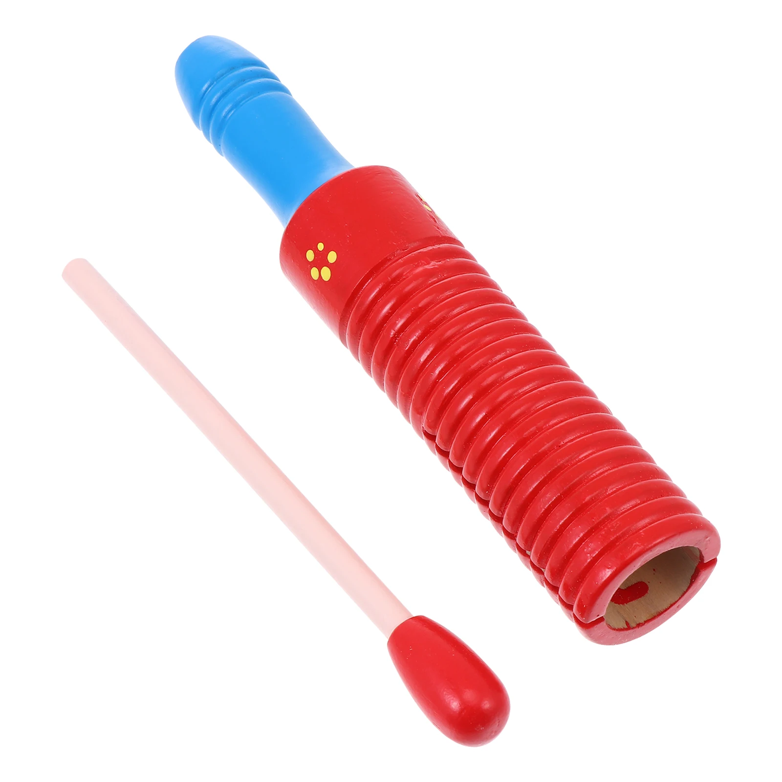 

1 set Wooden Drum Musical Instrument Kids Percussion Toy Early Education Frog Sound Beating Plaything Christmas Gift