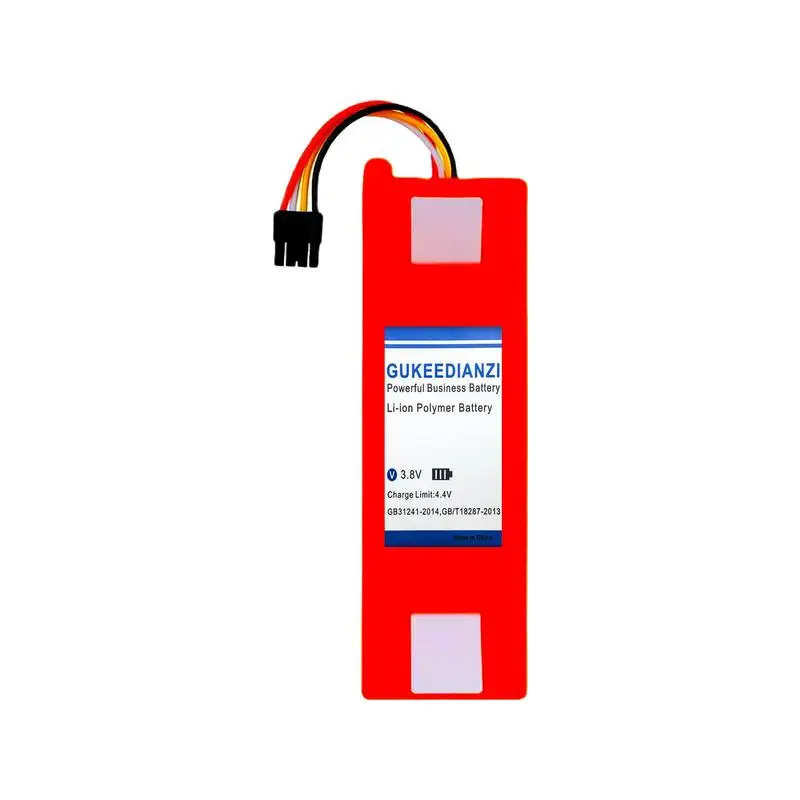 BRR-2P4S-5200D Robotic vacuum cleaner Battery For Xiaomi Roborock 1S 1ST S50 S51 S55 T60 5800mAh High Capacity