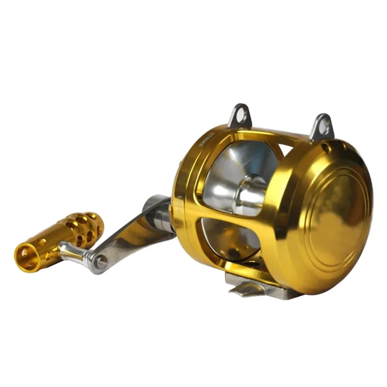 Hot Sale Speed Heavy Duty 20W 15w Full Metal Shark Tuna Fishing Reels Deep Sea Ocean Boat Saltwater Big Game Trolling Reel