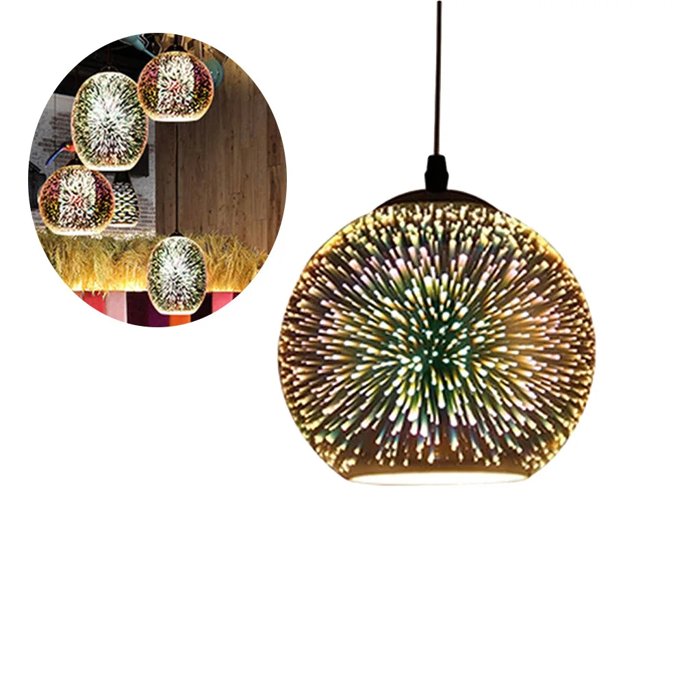 

Stylish Glass Chandelier Hanging Lamp E27 Screw Design for Restaurant Bar Cafe Home Decor Ceiling Lighting Indoor Wall Light